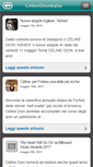 Mobile Screenshot of celinedionitalia.com